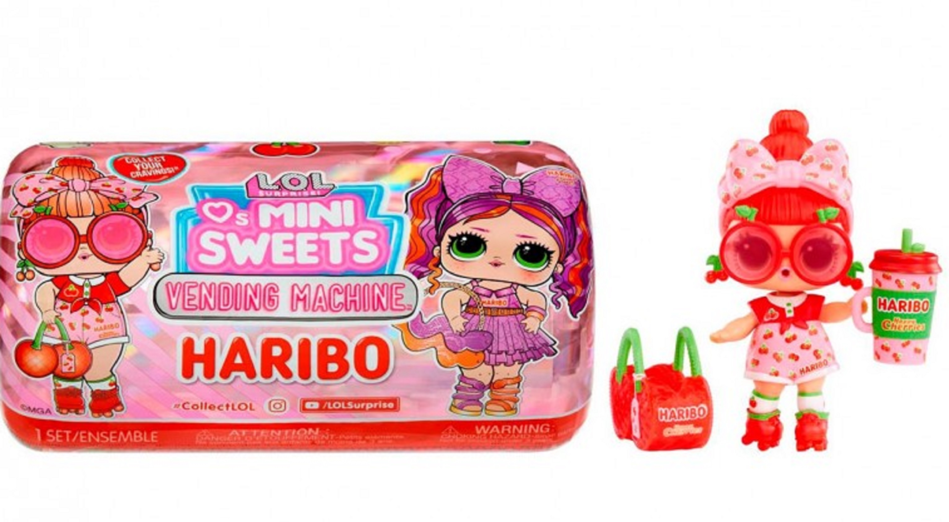 Set papusa - Surprise Haribo - Mini Sweets - Mai multe modele - Pret pe bucata | MGA - 2 | YEO