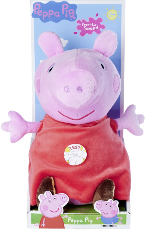 Jucarie de plus cu sunete - Peppa Pig | Simba Baby - 4 | YEO