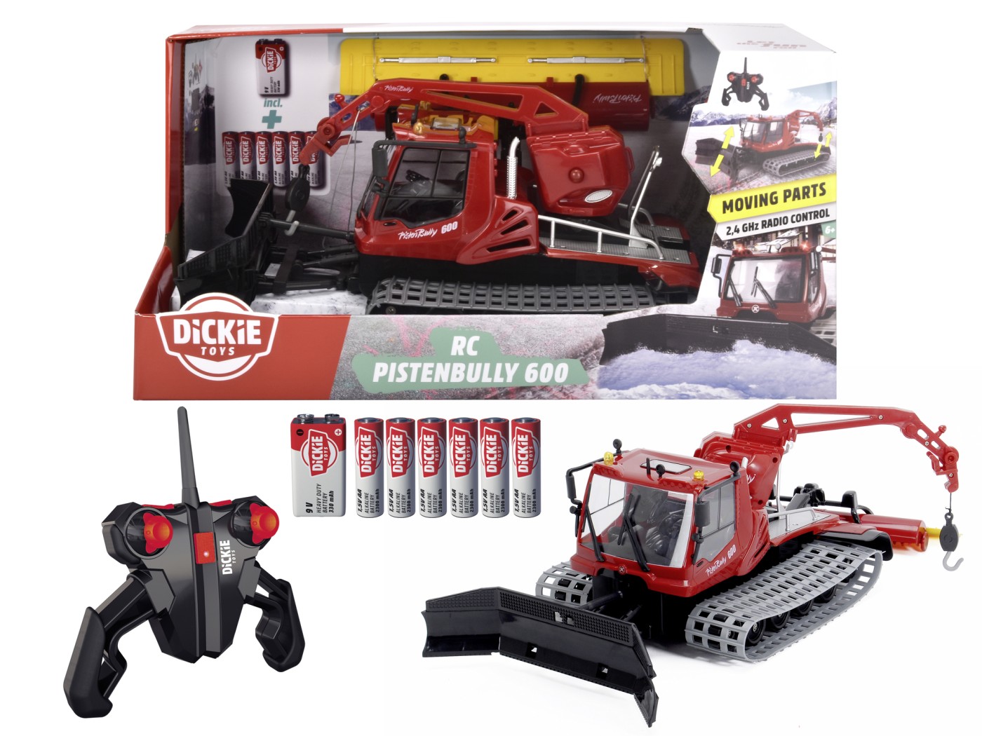 Utilaj pentru deszapezire cu telecomanda - Pistenbully 600 | Dickie