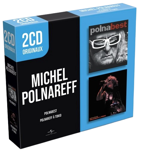 2 CD Originaux: Polnabest / Live a Tokio | Michel Polnareff