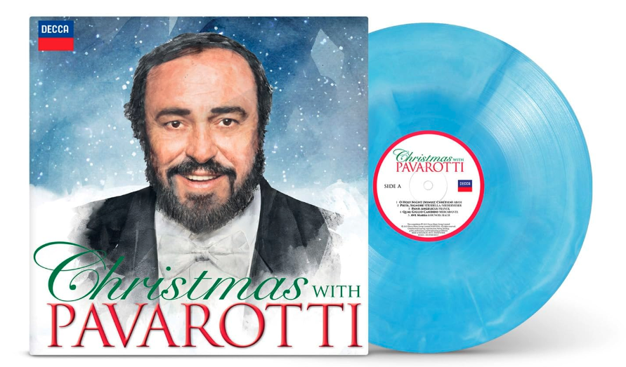 Christmas with Pavarotti - Blue Vinyl | Luciano Pavarotti