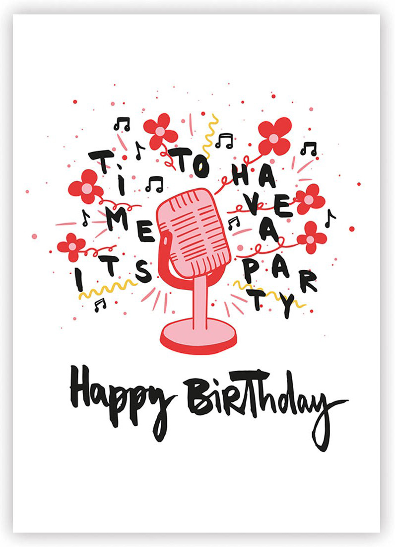 Felicitare - Happy Birthday by Formart | Paperproducts Design