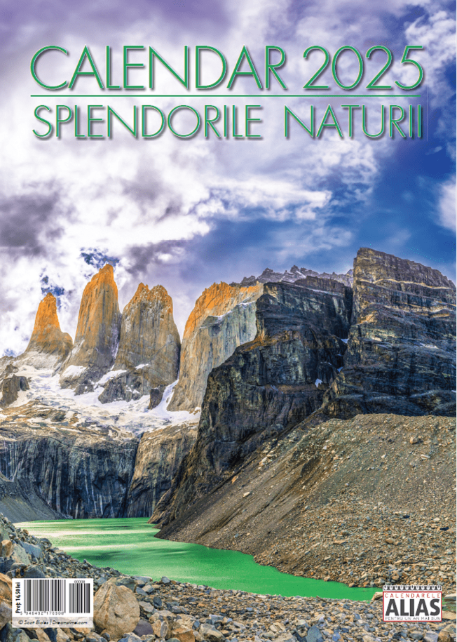 Calendar 2025 - Splendorile Naturii | Alias Publishing