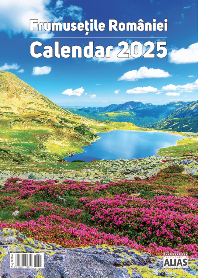 Calendar 2025 - Frumusetile Romaniei | Alias Publishing