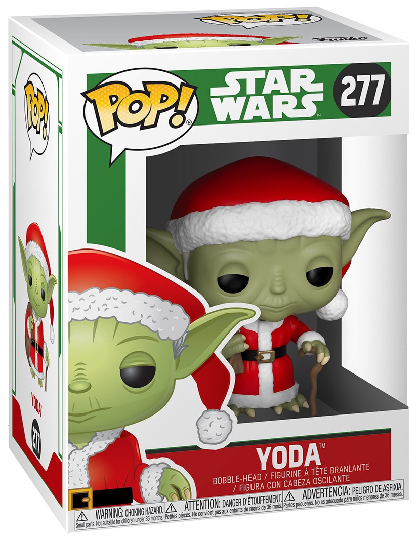 Figurina - Pop! Star Wars Holiday: Yoda | Funko - 1 | YEO