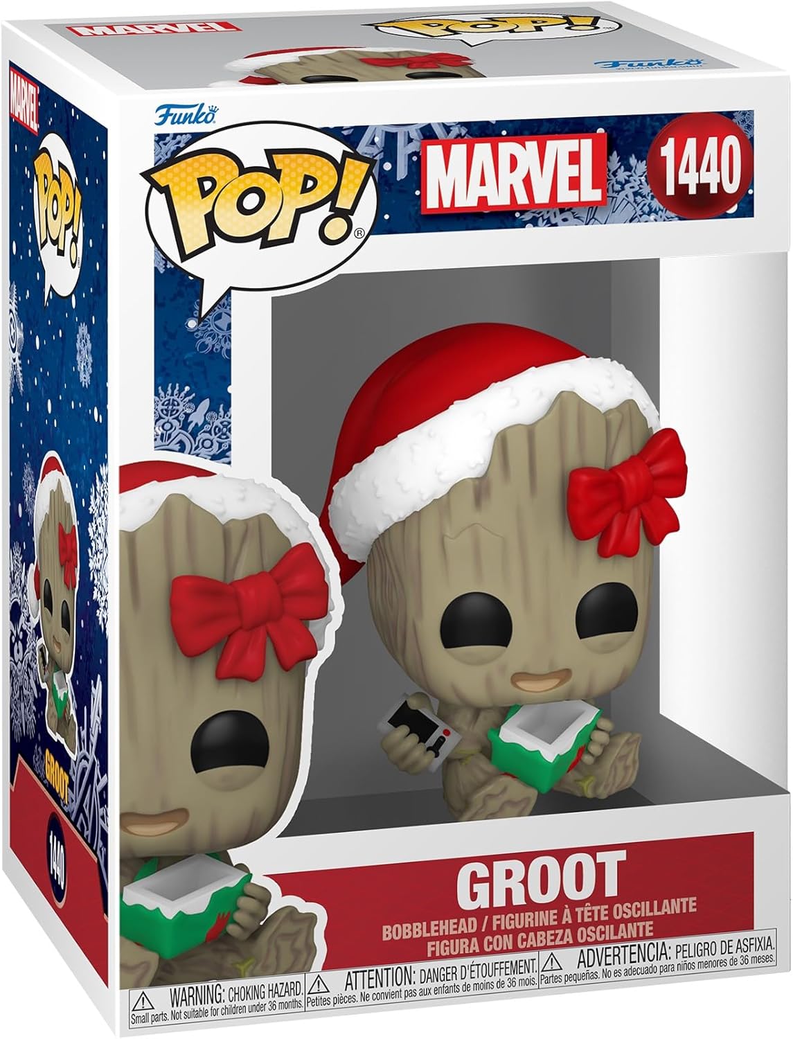 Figurina - Pop! Marvel Holiday: Groot | Funko - 1 | YEO