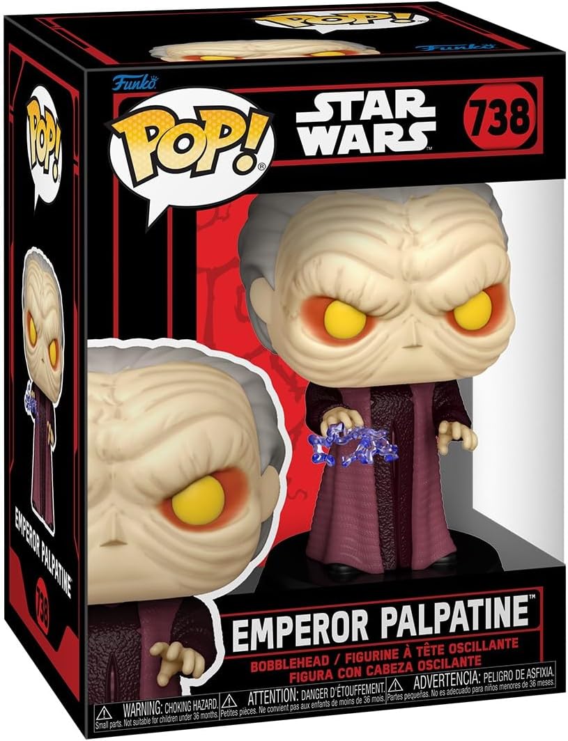 Figurina - Pop! Star Wars Darkside: Emperor Palpatine | Funko - 1 | YEO