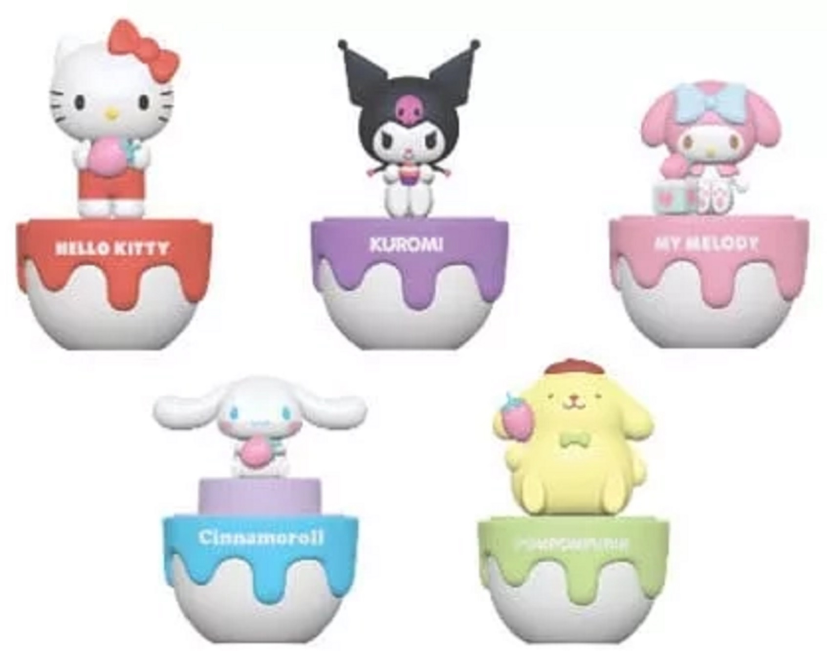 Figurina - Hello Kitty & Friends - Mai multe modele - Pret pe bucata | Yume