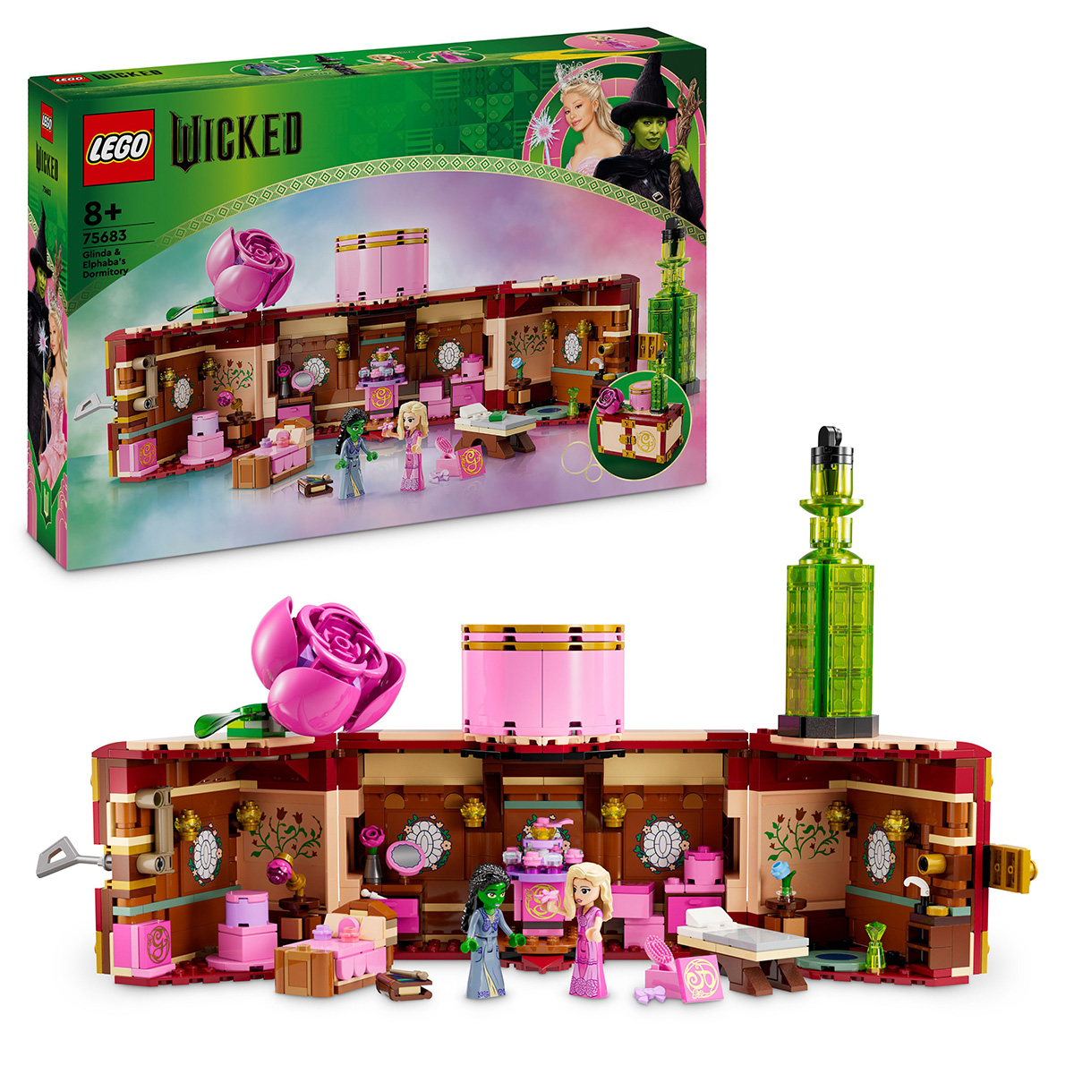 LEGO Wicked - Camera de camin a Glindei si a Elphabei (75683) | LEGO