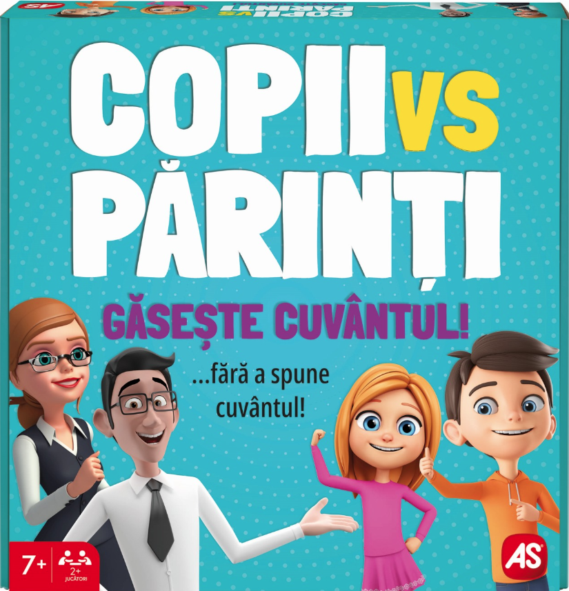 Joc de societate - Copii vs Parinti - Gaseste Cuvantul | AS - 4 | YEO