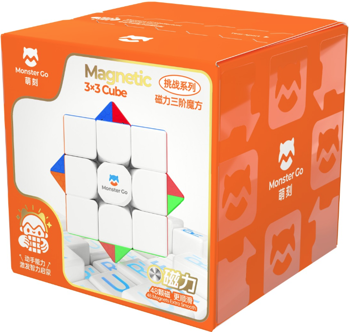 Cub - Gan Monster - Magnetic 3×3 | Monster Go - 1 | YEO