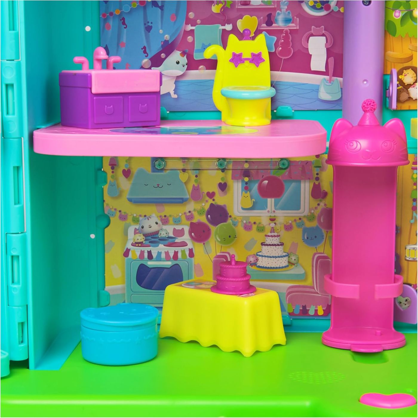 Jucarie - Gabbys Dollhouse - Casa pentru petreceri | Spin Master - 1 | YEO