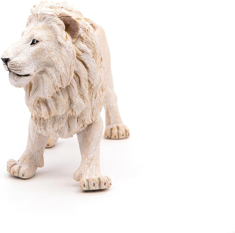 Figurina - Wild Animal Kingdom - White Lion | Papo - 4 | YEO