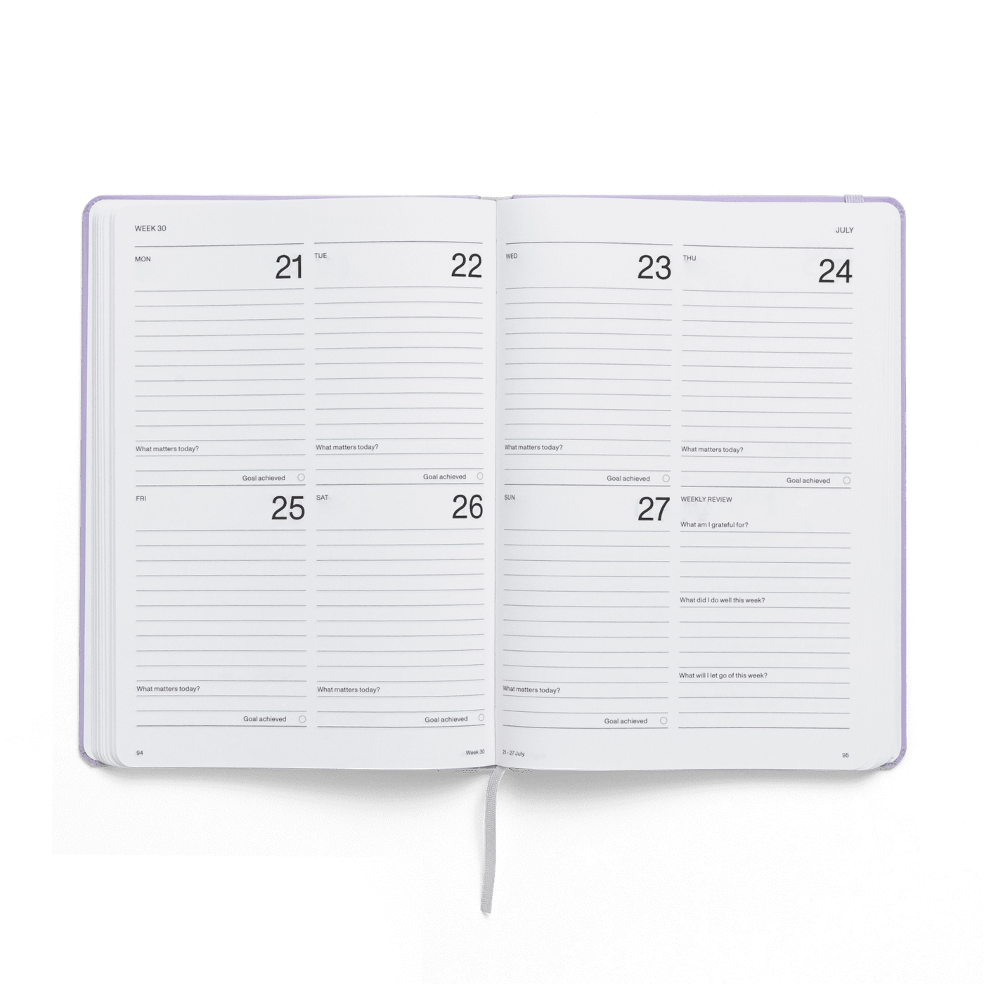 Agenda 2025 - Weekly Planner - Liliac | Karst