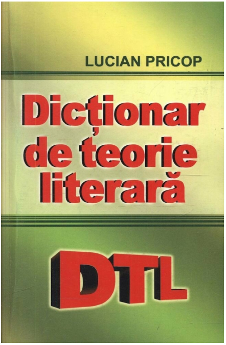 Dictionar de teorie literara | Lucian Pricop Cartex 2022