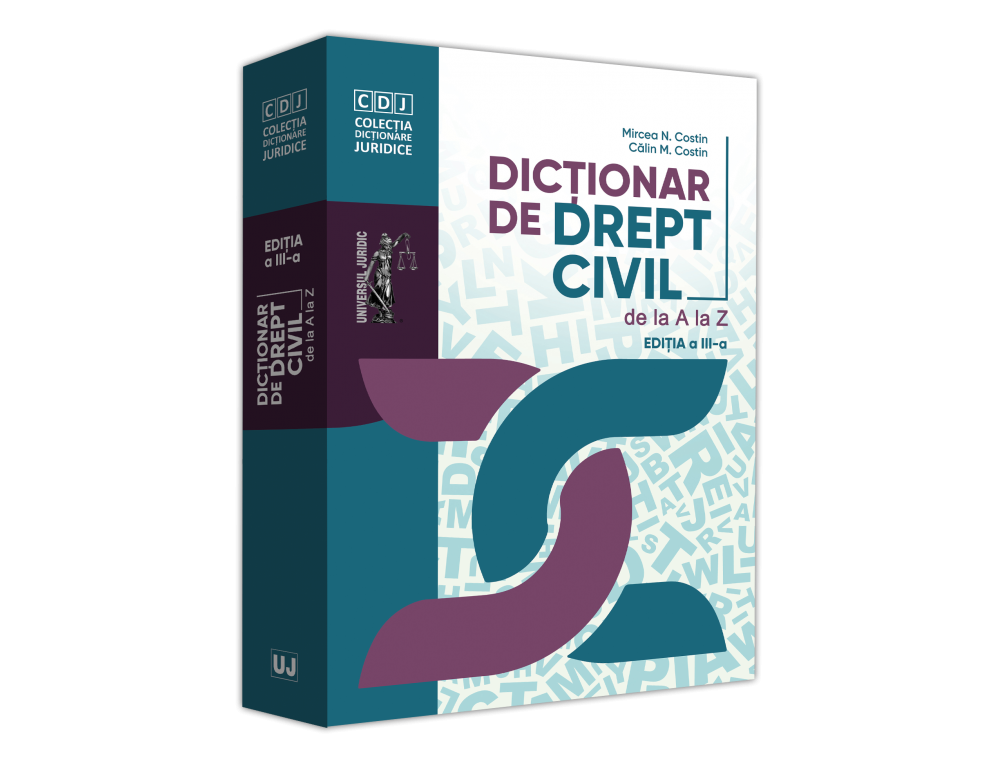 Dictionar de drept civil de la A la Z | Mircea N. Costin, Calin M. Costin carturesti.ro poza bestsellers.ro