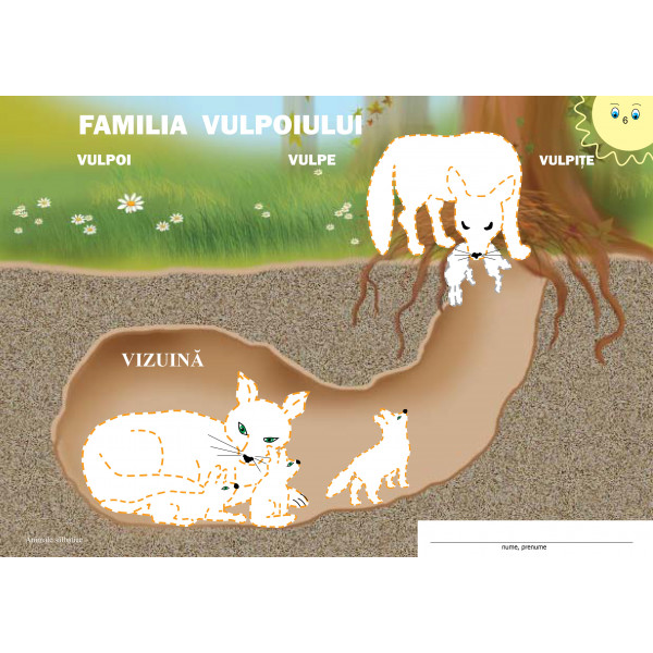 Mapa - Animale salbatice | Inesa Tautu