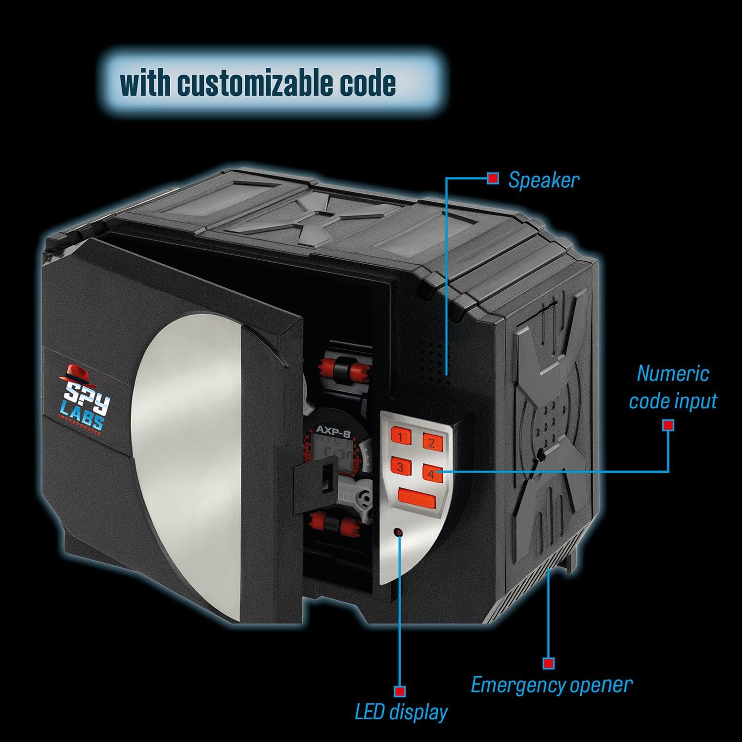 Jucarie electronica - Spy Labs - Seif Digital | Kosmos - 2 | YEO