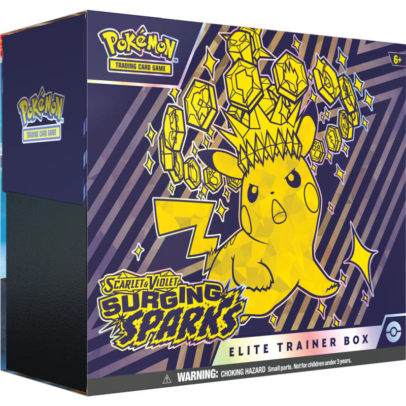 Pokemon TCG - Scarlet & Violet: Surging Sparks Elite Trainer Box | The Pokemon Company - 9 | YEO