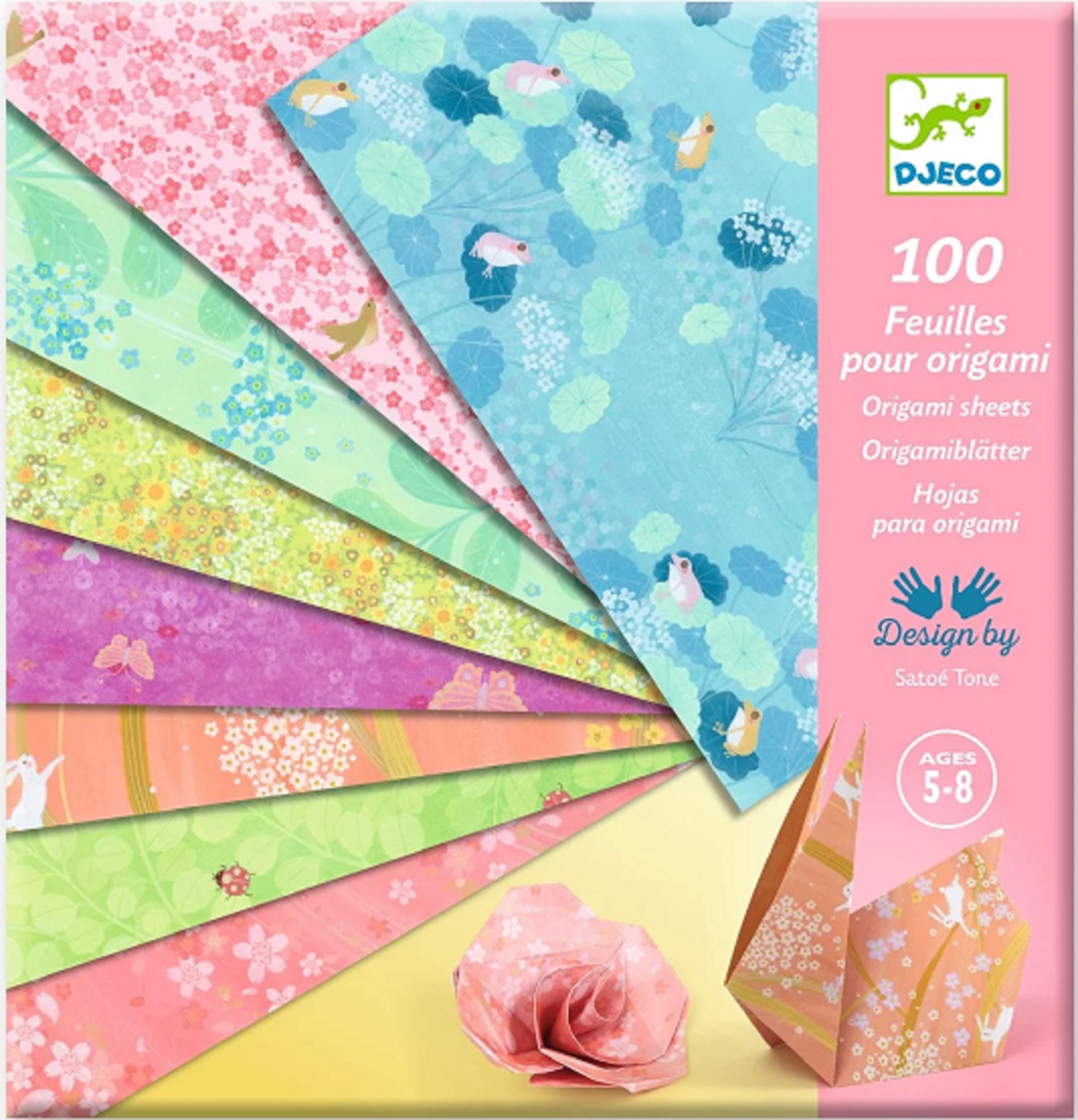 Joc creativ - Origami - Multicolor | Djeco - 1 | YEO