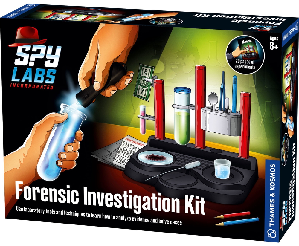 Kit creativ - Spy Labs - Investigatie criminalistica | Thames & Kosmos - 1 | YEO