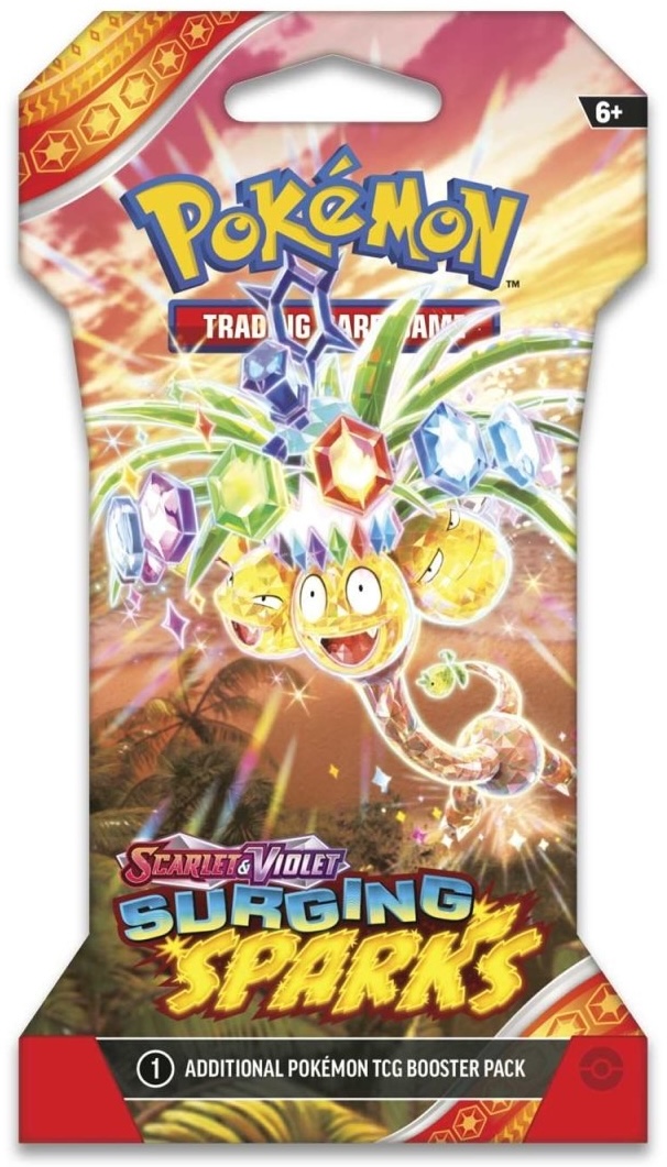 Pokemon TCG - Scarlet & Violet: Surging Sparks Blister Booster - Mai multe modele - Pret pe bucata | The Pokemon Company