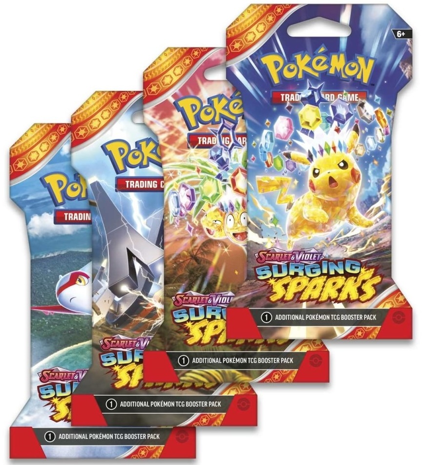 Pokemon TCG - Scarlet & Violet: Surging Sparks Blister Booster - Mai multe modele - Pret pe bucata | The Pokemon Company - 3 | YEO