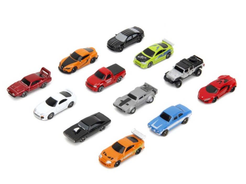 Masinuta - Fast & Furious Blind Pack Nano Cars (pret pe bucata - produs tip surpriza) | Jada Toys