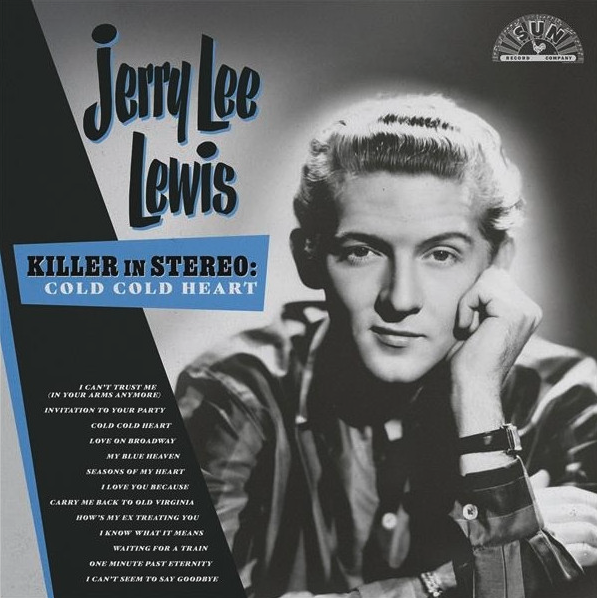 Killer In Stereo: Cold, Cold Heart (2024 Remastered) - Sky-Blue Splatter Vinyl | Jerry Lee Lewis - 1 | YEO