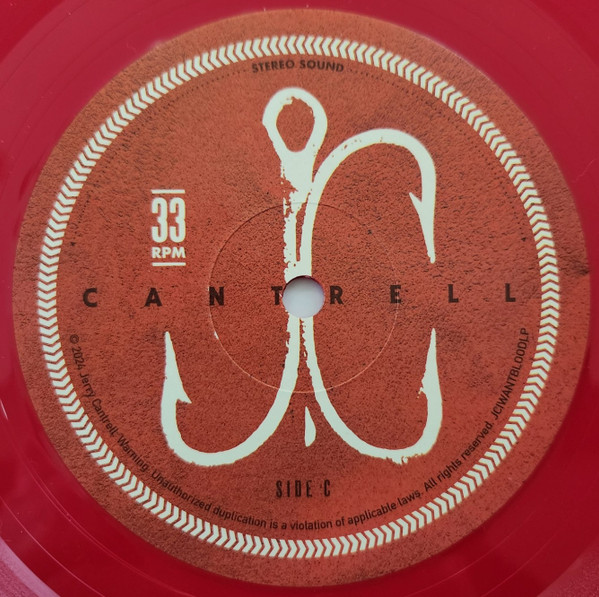 I Want Blood - Red Vinyl | Jerry Cantrell - 1 | YEO