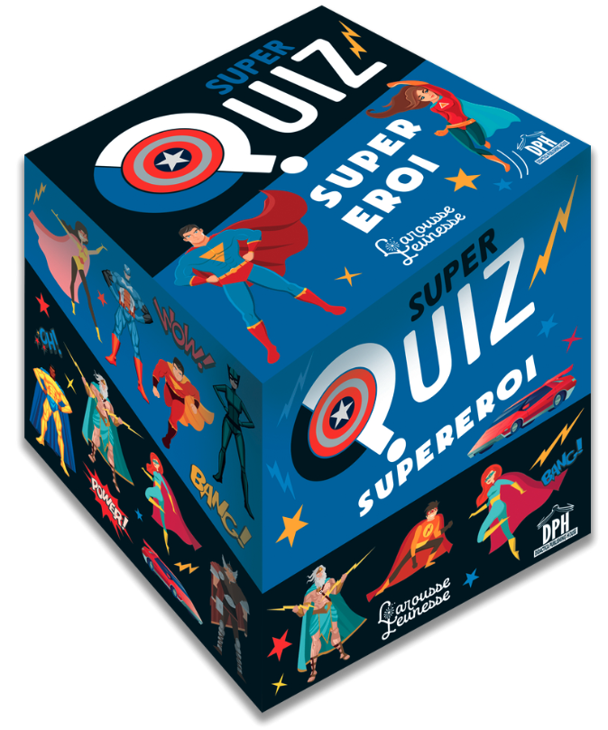 Joc - SuperQuiz - Supereroi | Didactica Publishing House - 1 | YEO