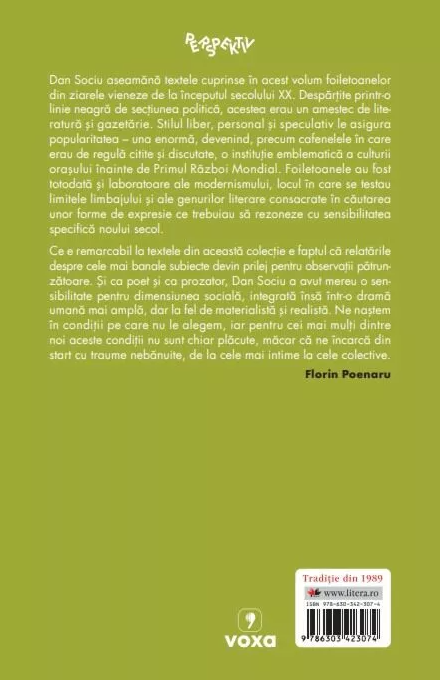 Literatul | Dan Sociu