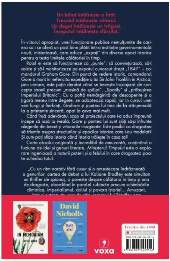 Ministerul timpului | Kaliane Bradley