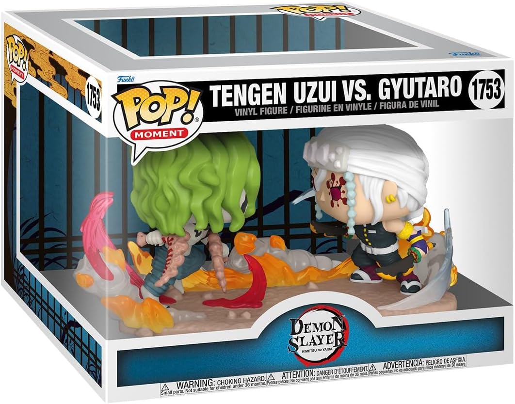 Figurina - Pop! Demon Slayer: Tengen Uzui vs. Gyutaro | Funko - 1 | YEO