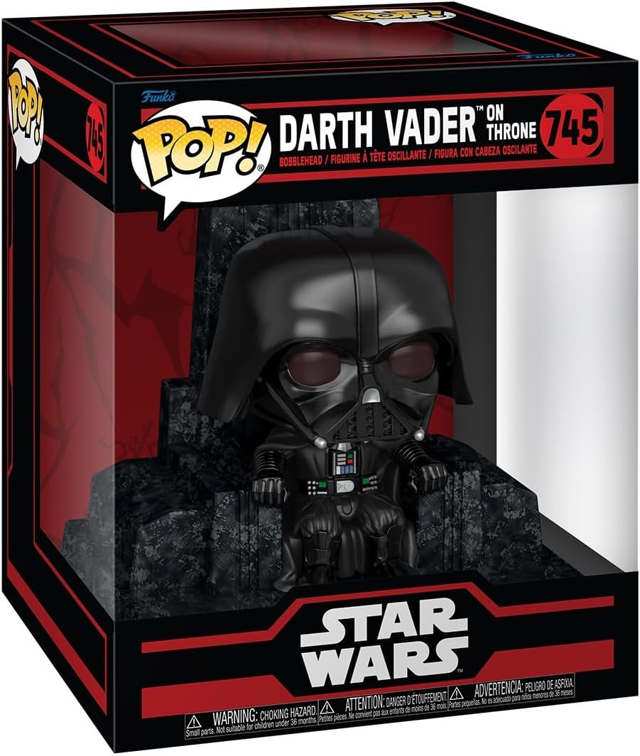 Figurina - Pop! Deluxe Star Wars Darkside: Darth Vader on Throne | Funko - 1 | YEO