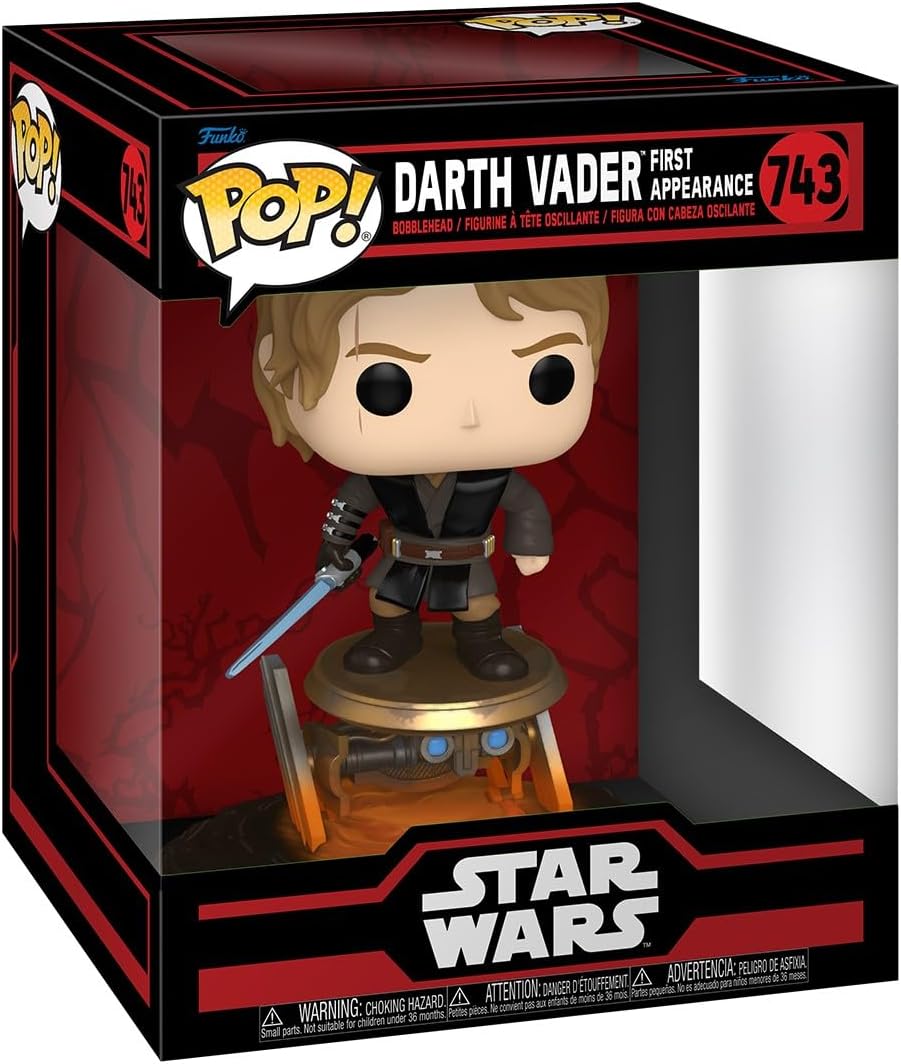 Figurina - Pop! Deluxe Star Wars Darkside: Darth Vader (First Appearance) | Funko - 1 | YEO