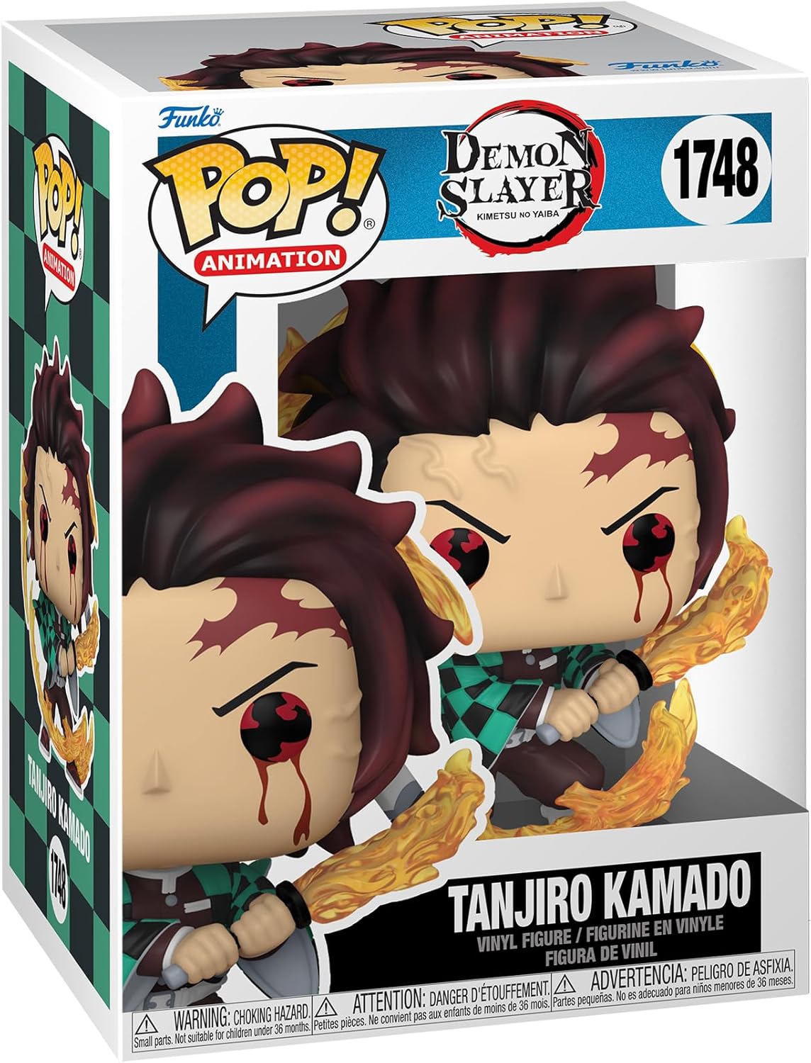 Figurina - Pop! Demon Slayer: Tanjiro Kamado (Sun Breathing) | Funko - 1 | YEO