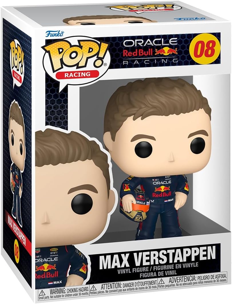 Figurina - Pop! Formula 1 - Red Bull: Max Verstappen | Funko - 1 | YEO