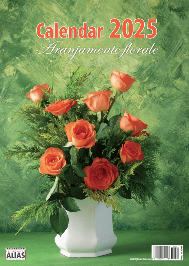 Calendar 2025 - Aranjamente florale | Alias Publishing