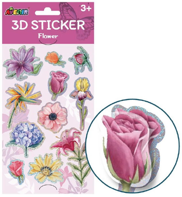 Set 10 stickers - Natural Creations - Flori | Avenir