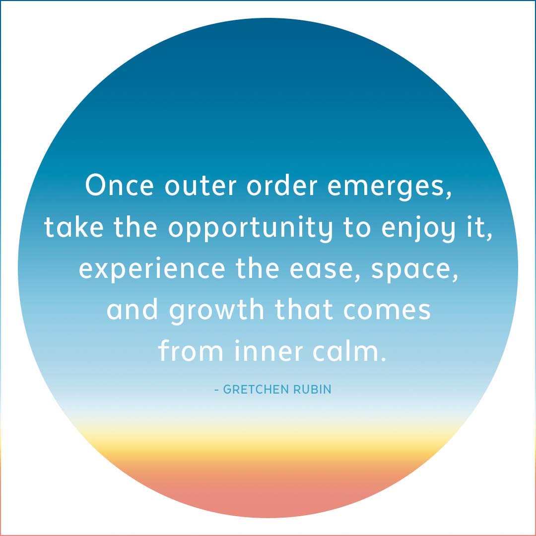 Outer Order Inner Calm | Gretchen Rubin - 2 | YEO