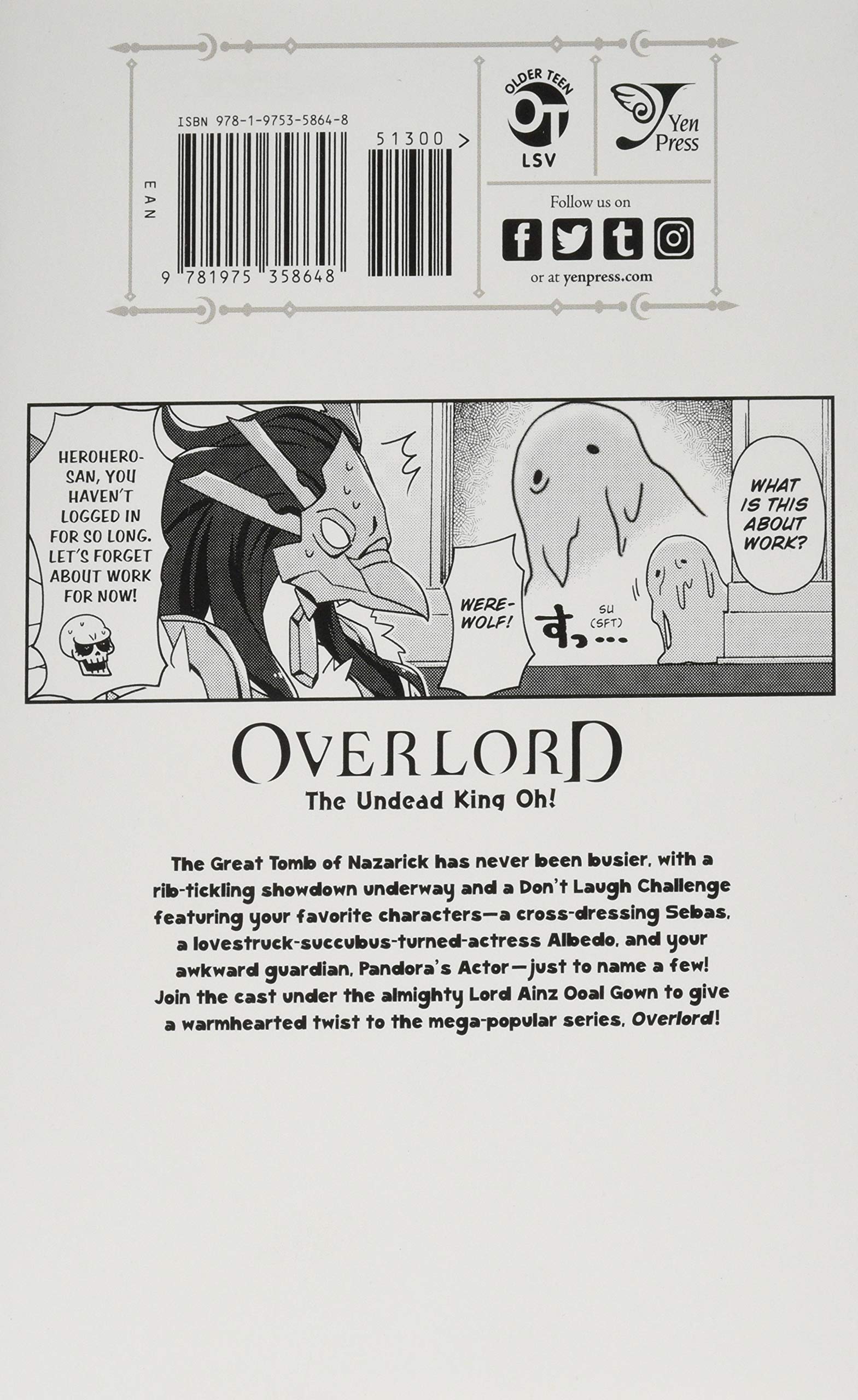 Overlord: The Undead King Oh! Volume 1 | Kugane Maruyama, JUAMI - 1 | YEO