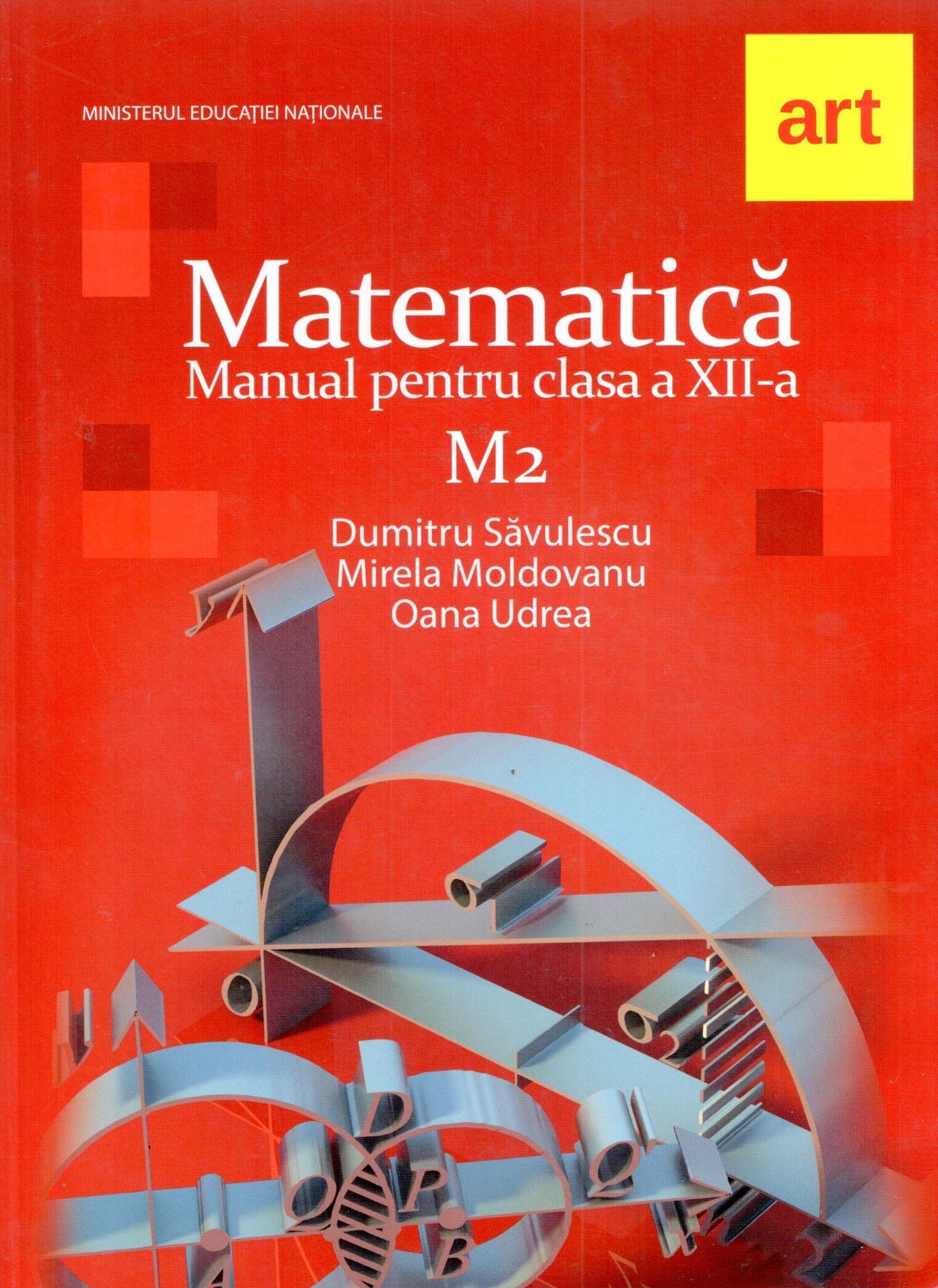 Manual matematica M2 pentru clasa a XII-a | Mirela Moldovan, Dumitru Savulescu ART educational 2022
