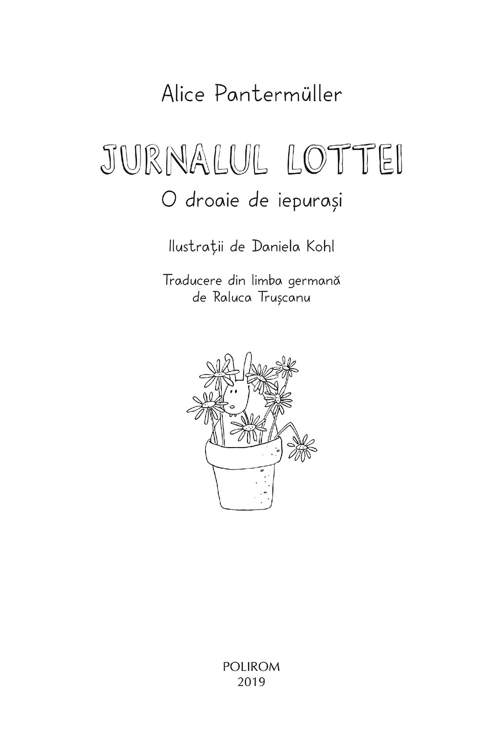 Jurnalul Lottei | Alice Pantermuller - 1 | YEO