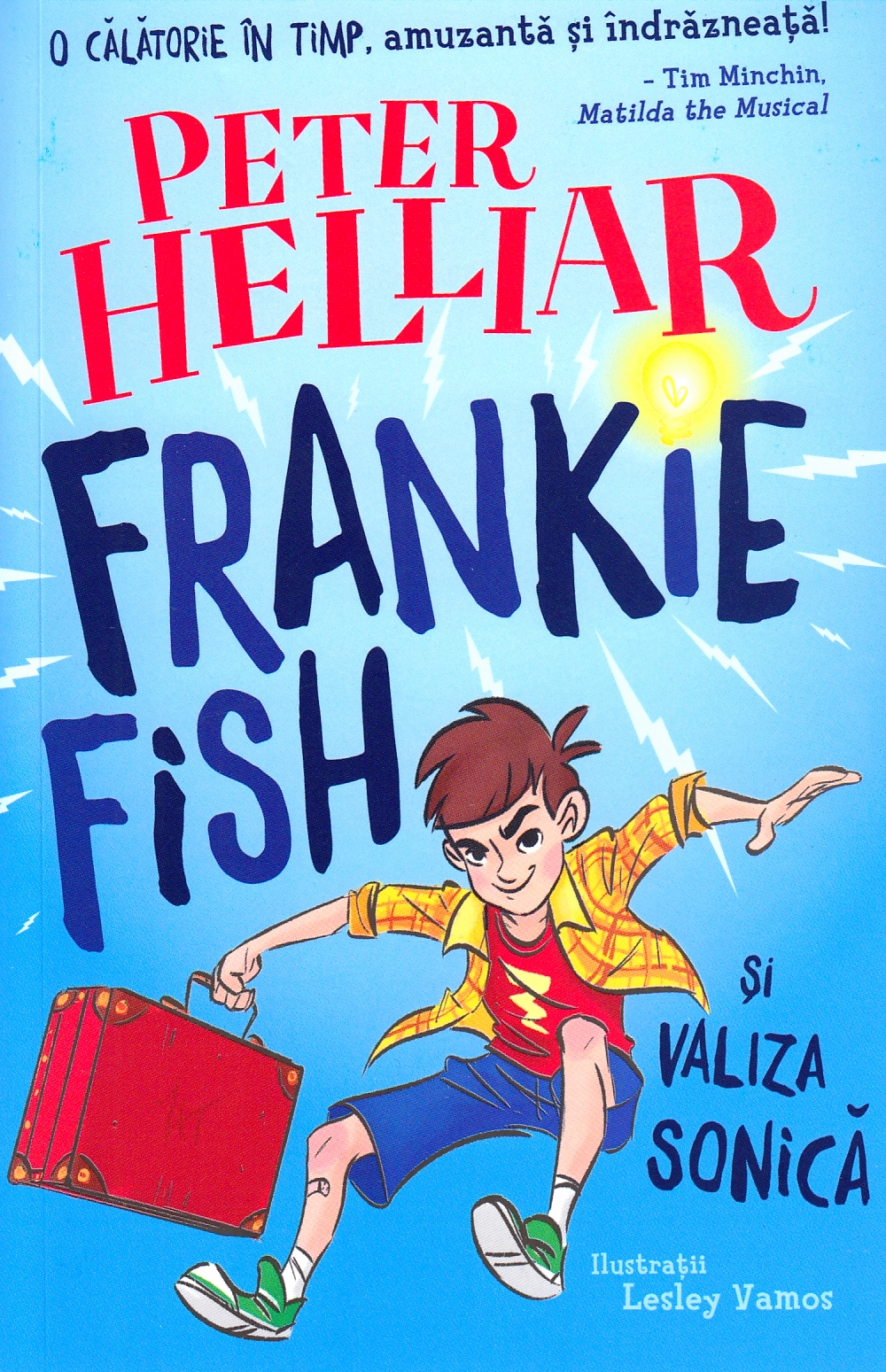 Frankie Fish si valiza sonica | Peter Helliar, Lesley Vamos carturesti.ro imagine 2022