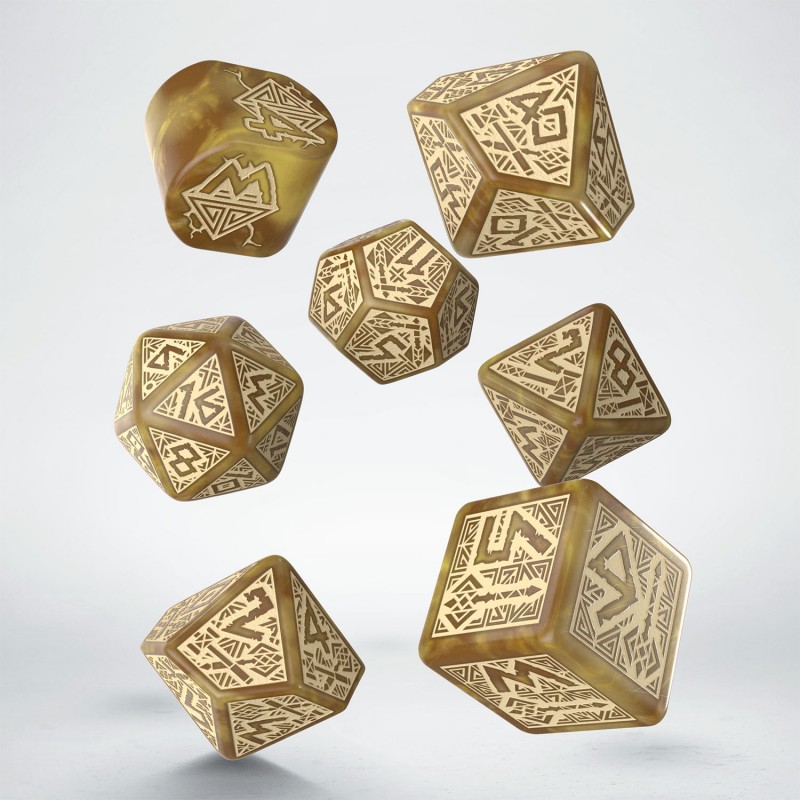 Set 7 zaruri - Dwarven - Gold | Q Workshop - 1 | YEO