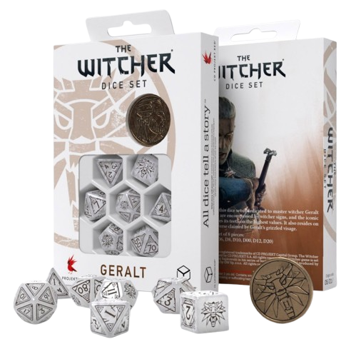 Set 7 zaruri - The Witcher - Geralt - The White Wolf | Q Workshop - 2 | YEO