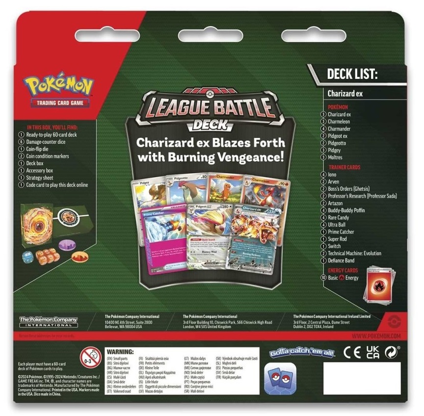 Pokemon TCG - Charizard ex League Battle Deck | The Pokemon Company - 3 | YEO