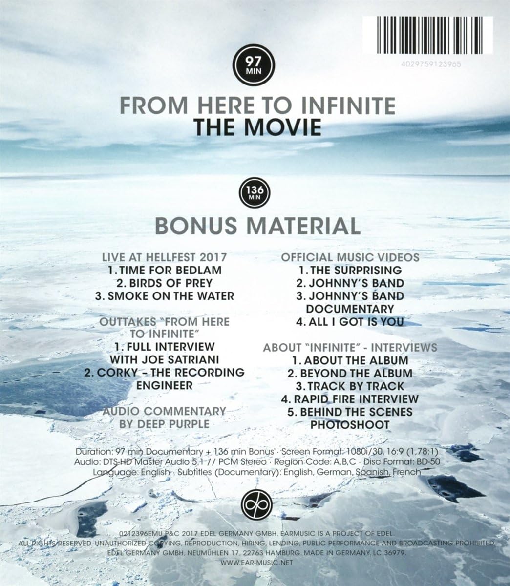 From Here To Infinite - The Movie (Blu-ray) | Deep Purple