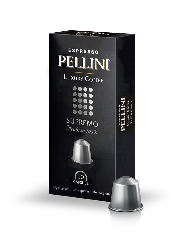 Capsule espresso - Luxury Coffee Supremo Arabica 100 | Pellini